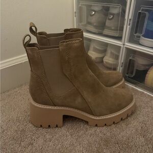 Dolce Vita Brown Ankle Booties